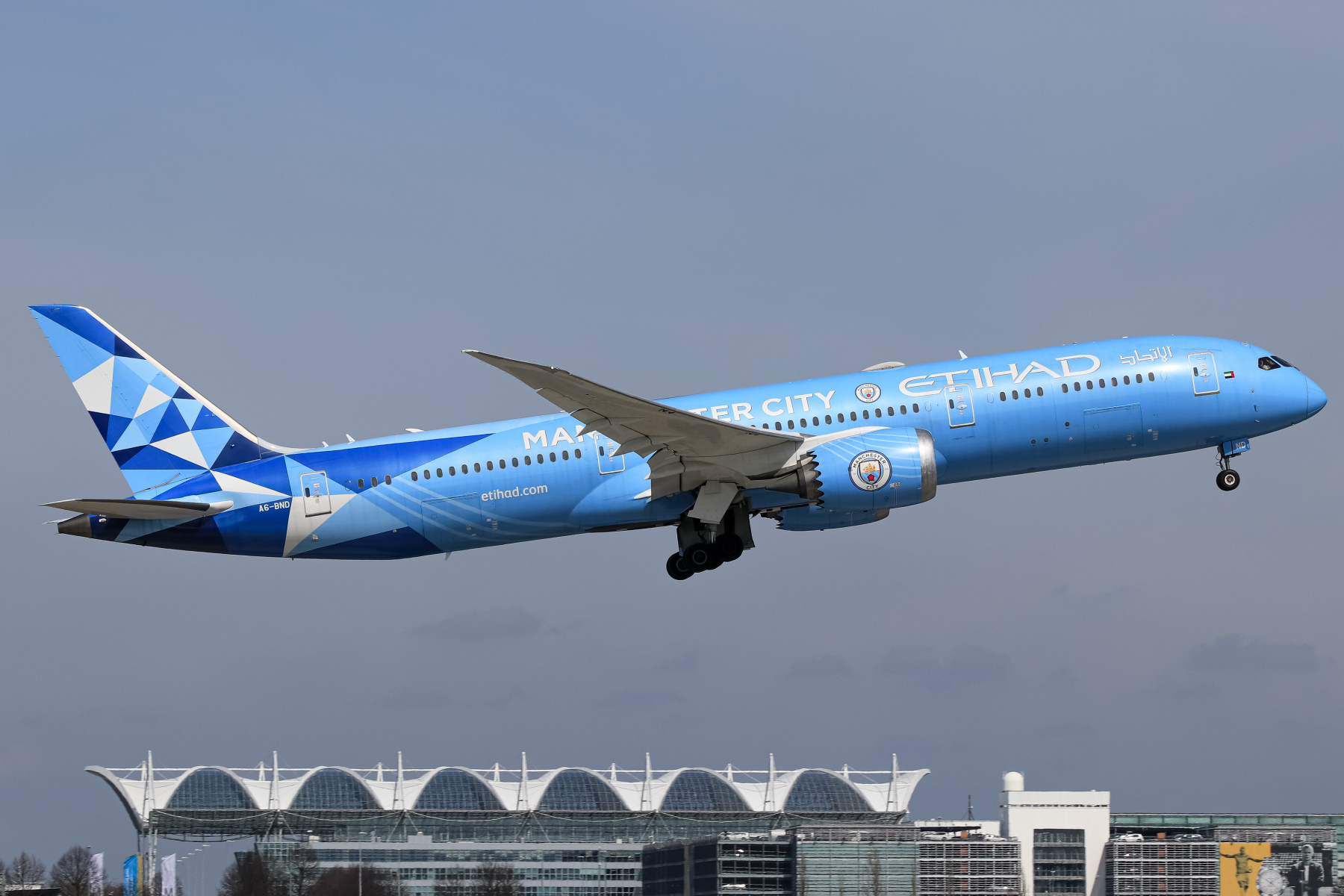 Etihad B787-9 (Manchester City Livery)