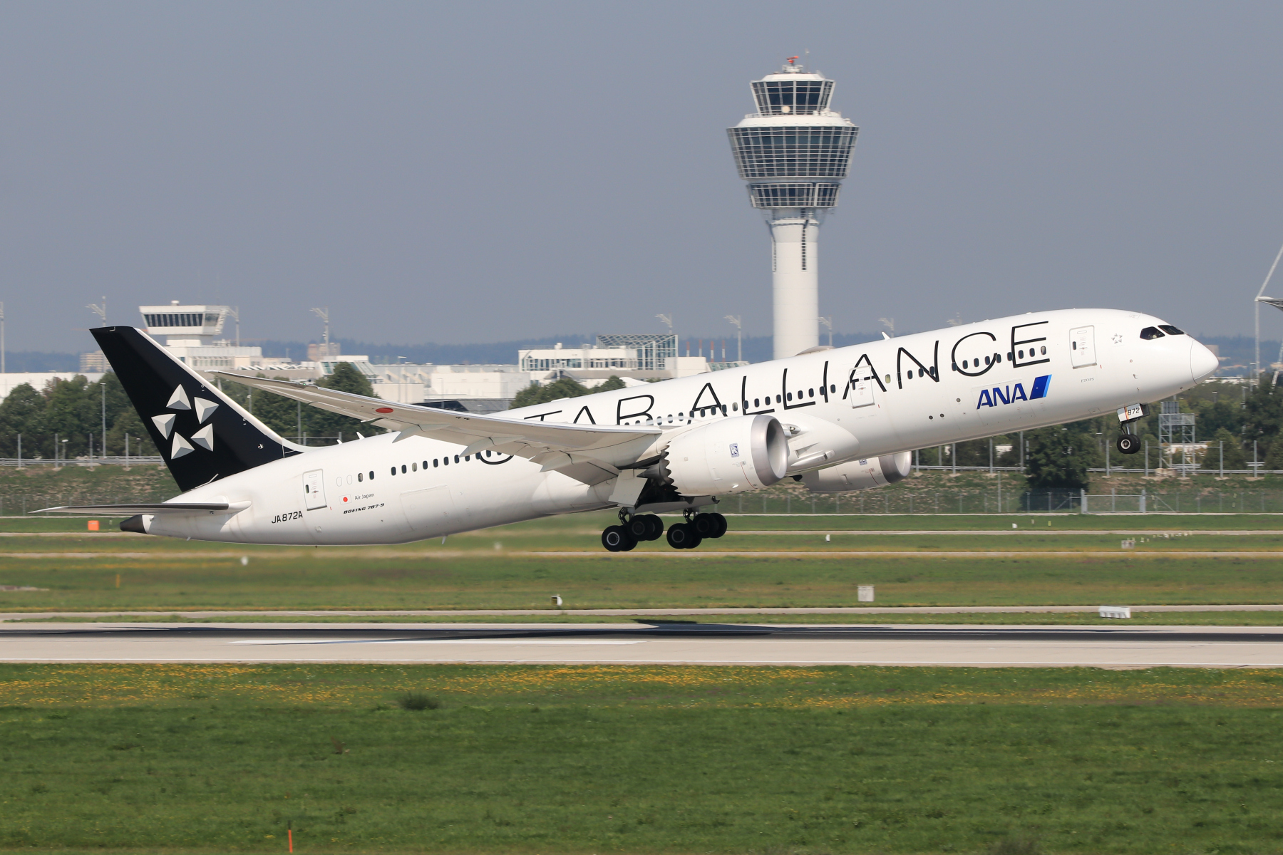 All Nippon Airways B787-9 (Star Alliance Livery)