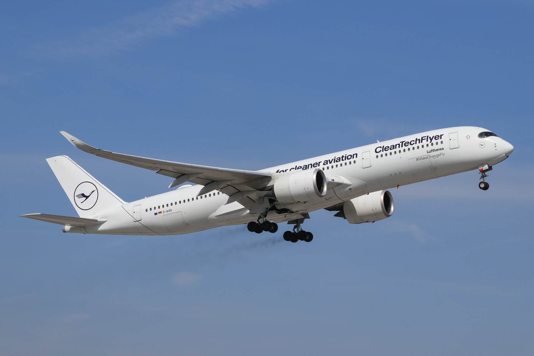 Lufthansa A350-900 (Cleantech Flyer Livery)