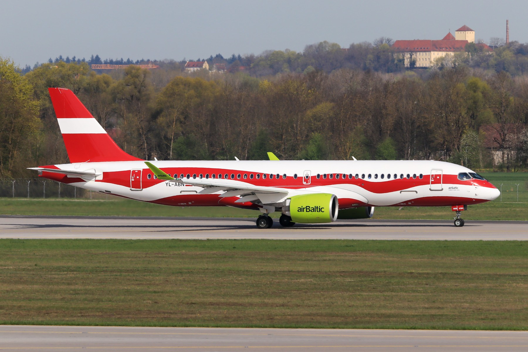 Air Baltic A220-300 (Latvian Flag Livery)