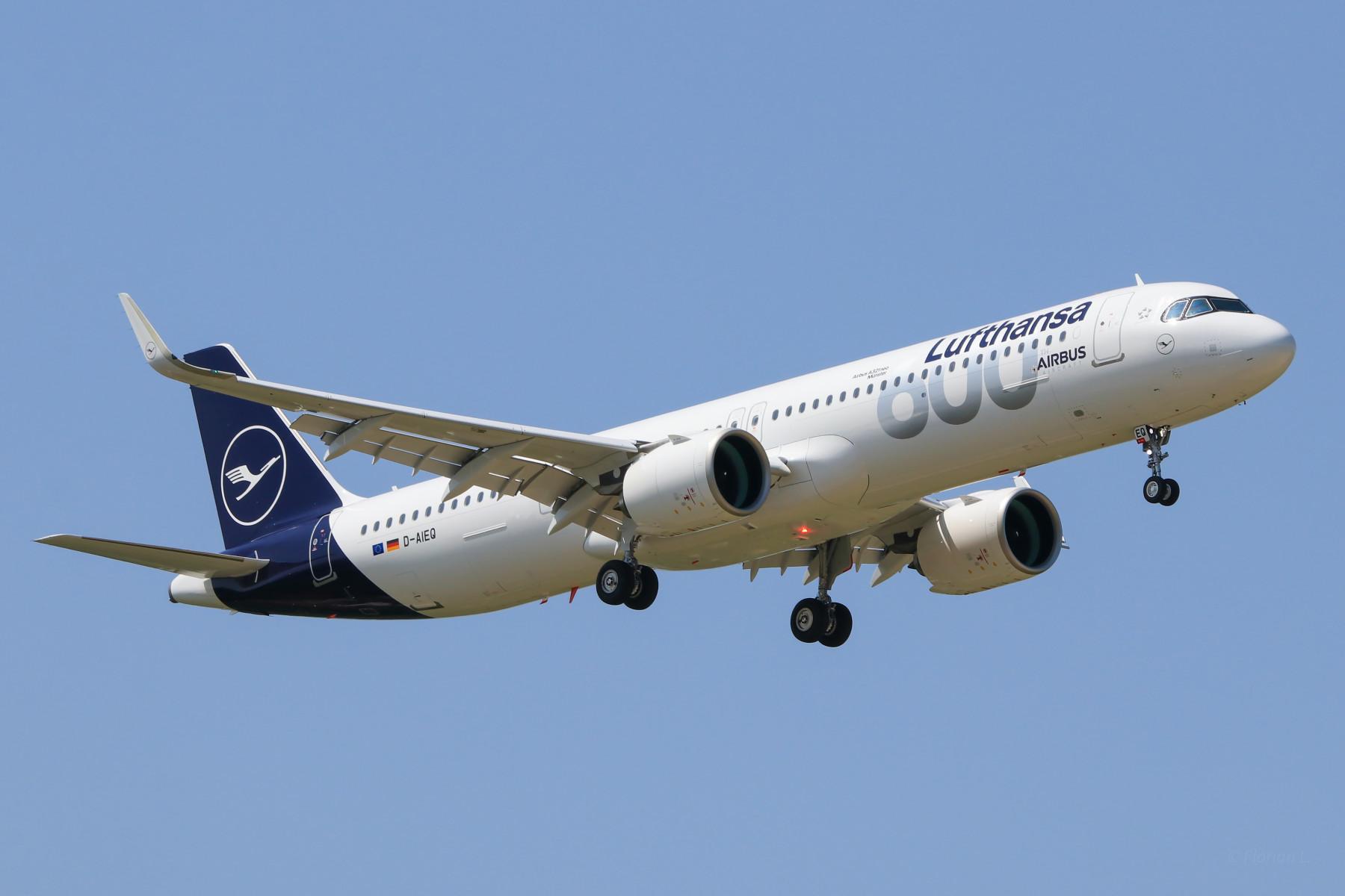 Lufthansa A321neo (600th Airbus Livery)