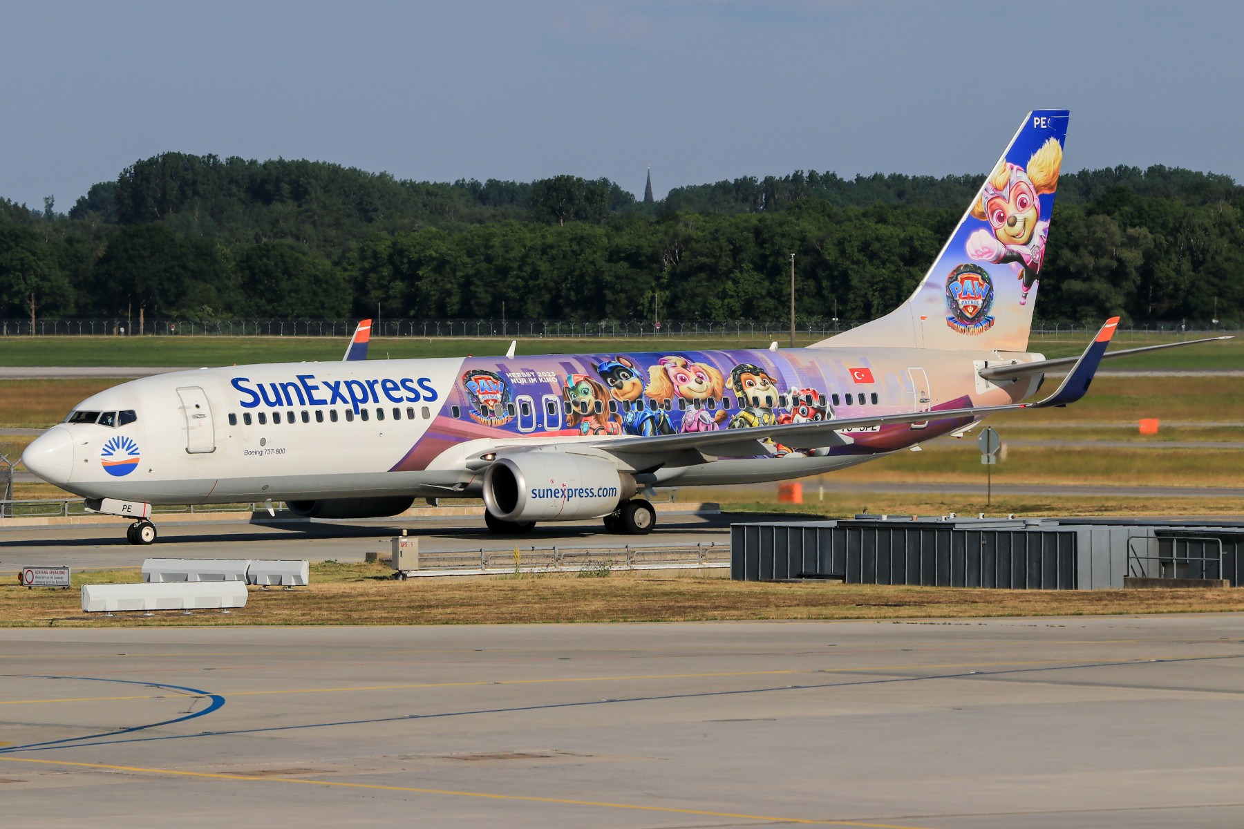 SunExpress B738 PAW Patrol