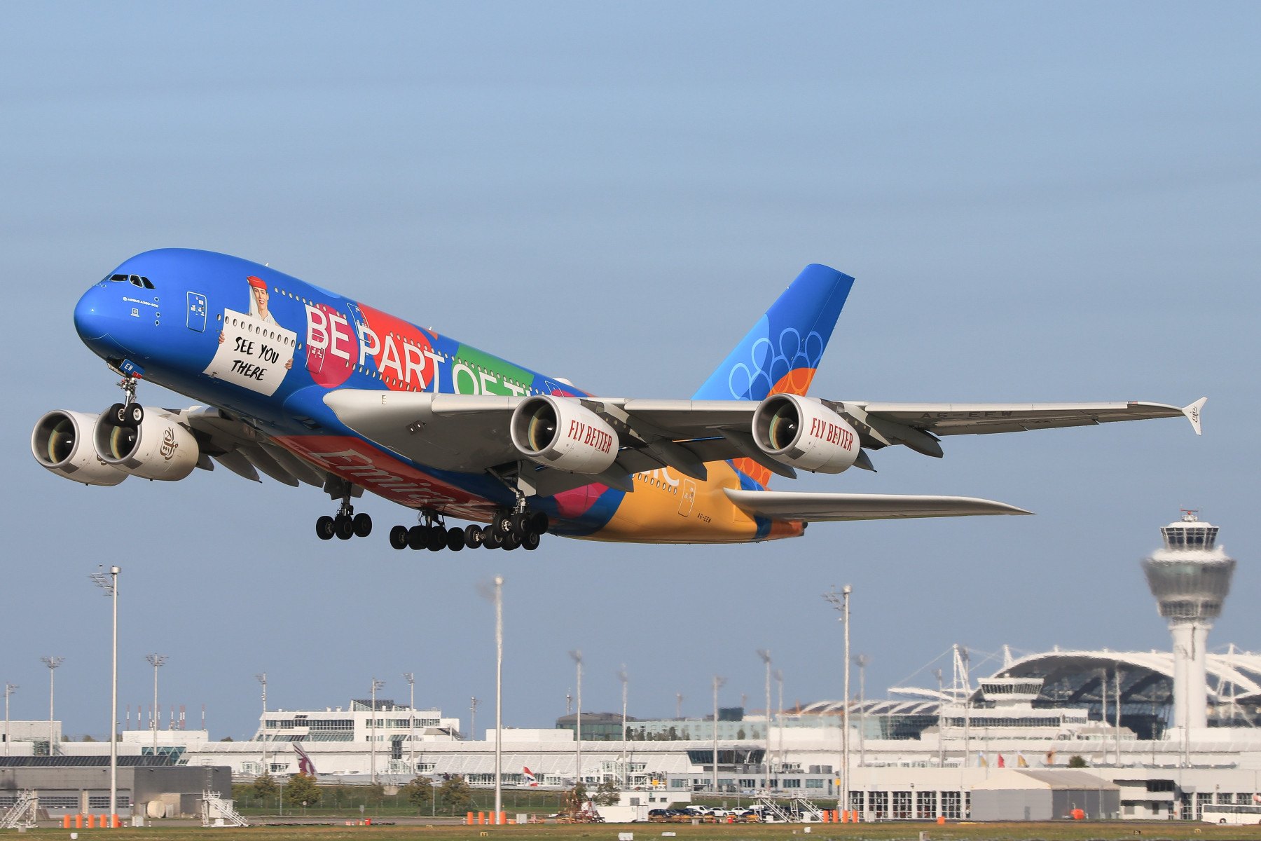 Emirates A388 (Destination Dubai Livery)